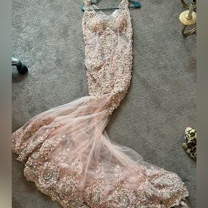 H illusion gown